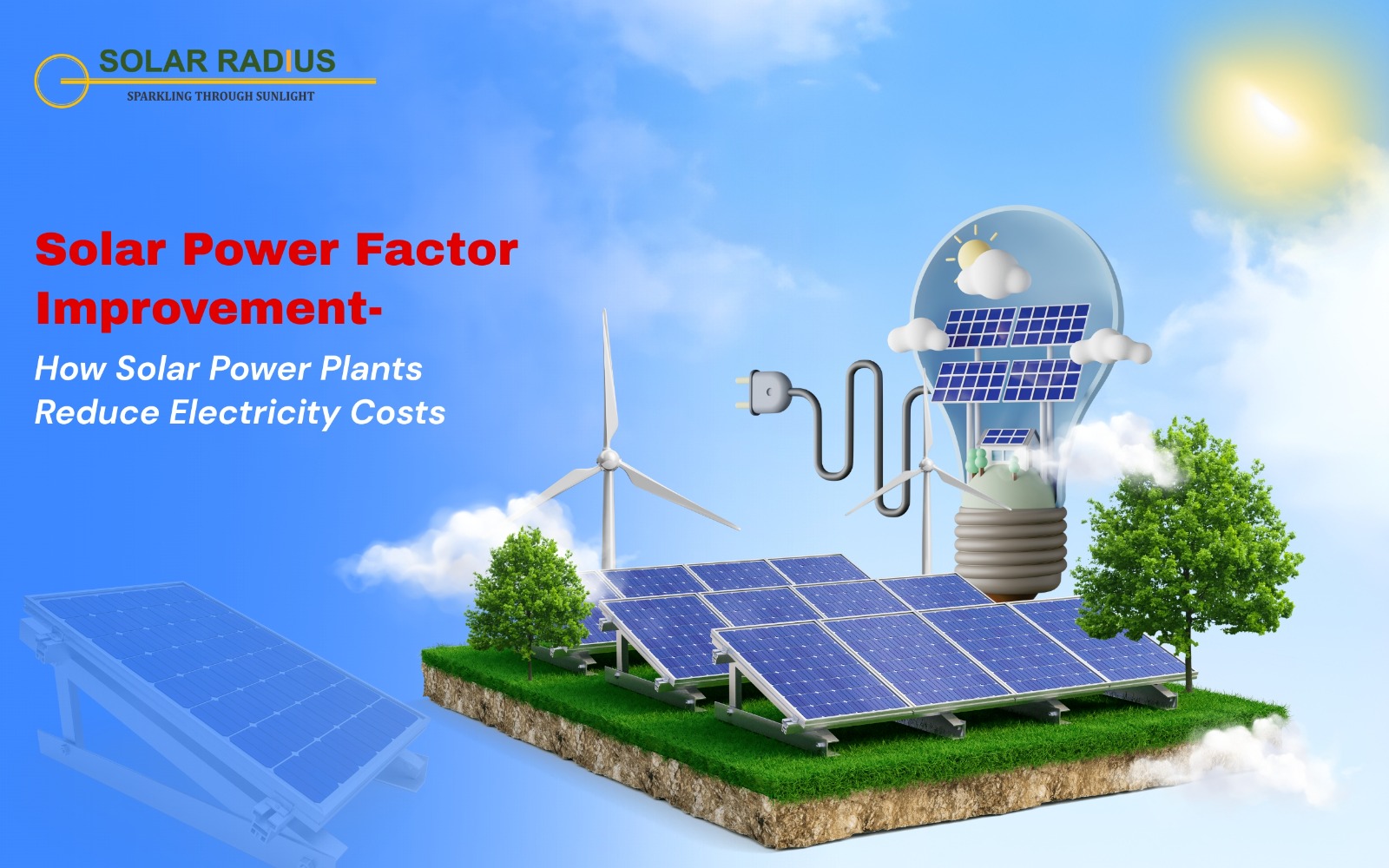 solar power factor improvement